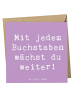 Mr. & Mrs. Panda Grußkarte Spruch Schulanfang Inspiration mit Sp... in Lavendeltraum
