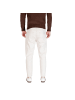 Gianni Lupo Creme Baumwolle Relaxed-Fit-Jeans
