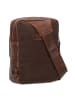 Greenburry Rugged Umhängetasche Leder 19 cm brown