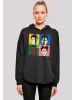 F4NT4STIC Oversized Hoodie Sex Education Blur Cover Netflix TV Series in schwarz