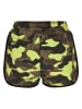 Urban Classics Hotpants in frozenyellow camo