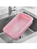 relaxdays 2x Sandkasten in Rosa - (B)38 x (H)8 x (T)25 cm