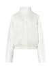 myMo Damen Leicht Wattierte Blousonjacke in Wollweiss