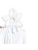 Denokids Trägerkleid 3D Flower in weiss
