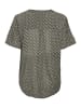 Kaffe Kurzarm-Bluse KAalvine Regular fit in Grape Leaf