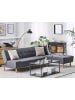 Beliani Modulsofa ALSTEN in Grau/Braun - (W) 257 x (H) 41 x (L) 161 cm