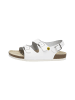 VITAFORM Vollrindleder Sandalen in weiß