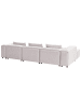 Beliani Ecksofa BRANDE in Braun - (W) 330 x (H) 70 x (L) 184 cm