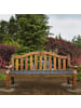 relaxdays Bankauflage in Grau - (B)180 x (H)7 x (T)50 cm