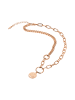 myMo Women Chain Necklace in Rose Gold