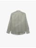 KOTON SHIRTS LS BSC in Khaki Gestreift