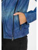 CBL Damen Lederjacke in Blau