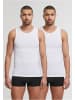 Urban Classics Urban Classics Tank-Tops in white+white