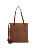 Caterina Lucchi Schultertasche Leder 32 cm in cognac