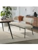 home24 Sitzbank Thyna in Creme