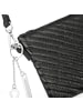 Les Visionnaires Alice Clutch Geldbörse Leder 27 cm black metallic