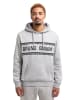 Bruno Banani Hoodie ohne Reißverschluss CARRILLO in Grau / Melange