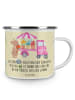 Mr. & Mrs. Panda Campingtasse Osterhase Blumenwagen mit Spruch in Blumig