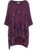 usha FESTIVAL Damen Poncho in Dunkellila Mehrfarbig