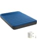 Intex Luftbett Full Dura-Beam Truaire inkl. USB-Luftpumpe 137x191x22cm in blau