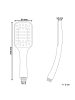Beliani Wannenarmaturen AMAJA in Silber - (W) 8 x (H) 25 x (L) 2 cm