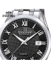 Candino Analog-Armbanduhr Candino Classic silber groß (ca. 41mm)