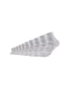 Skechers Kurzsocken 10er Pack mesh ventilation in fog melange