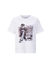 Rich & Royal T-Shirt in weiß braun