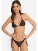 LSCN BY LASCANA Triangel-Bikini-Top in dark brown