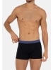 Bruno Banani Retro Short / Pant Flowing in Schwarz / lila