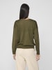 Vila Strickpullover in Capulet Olive