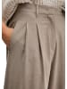 Marc O'Polo Bundfaltenhose wide in Chalky Brown Melange