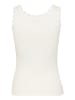Kaffe Jerseytop KAomi Slim fit in Chalk