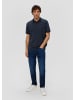 s.Oliver Polo-Shirt kurzarm in Blau