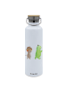 Mr. & Mrs. Panda Trinkflasche Aus Edelstahl Schildkröte Maus ohn... in Weiß