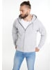 DreiMaster Maritim Sweatjacke in Grau Melange