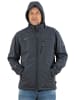 First B Softshelljacke "Albero", Funktionsjacke mit Fleecefutter in anthrazit