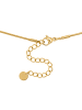 Steel_Art Halskette mit Muschel Anhänger Velina goldfarben in goldfarben