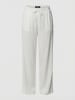 KOROSHI Damen-Leinen-Jogginghosen in weiß