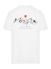 F4NT4STIC Heavy Oversize T-Shirt Oversize Escape Discover The World in weiß