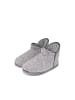 Flip Flop Hausschuh "bonny*soft knit" in grau