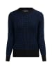 myMo at night Damen Strick Pullover in SCHWARZ