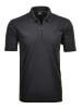 Ragman Softknit-Polo fineliner mit RV in Grau