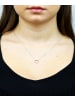 Diamant L'éternel Halskette mit Anhänger aus 375 Weißgold mit 0.10 Karat Diamant Herz-Design in...