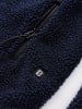 Brandit Fleecejacke/Fleecepullover "Teddyfleece Worker Jacket" in Blau