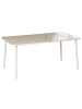 Beliani Esszimmertisch CARAVINO in Beige - (W) 90 x (H) 74 x (L) 160 cm