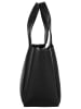 Cluty Handtasche echt Leder in schwarz
