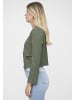 Cloud5ive Cloud5ive Short Blazer wit Zip-Pockets in military green