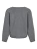 Vila Strickpullover in Medium Grey Melange