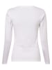 brookshire Langarmshirt in weiß